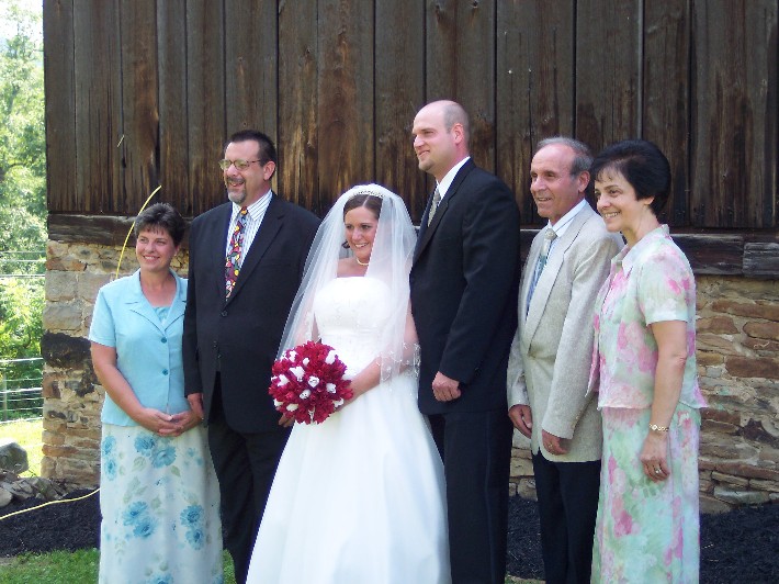 Wedding photo of Sean and Jeanette Paradis