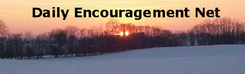 Daily Encouragement Net Header (Winter sunset in Lancaster County)