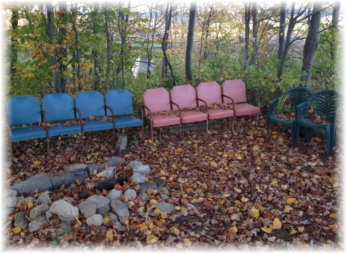 Amish campfire chairs 10/18/14