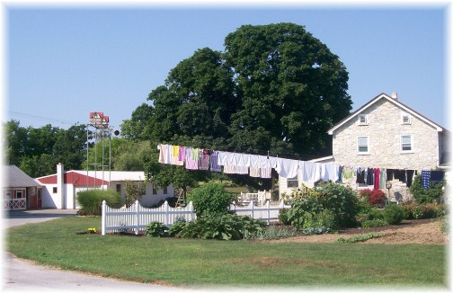 Amish clothesline 7/13/12