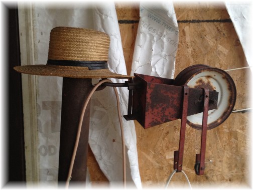 Amish clothesline pulley 10/18/14