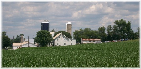 Amish farm in Lancaster County PA
