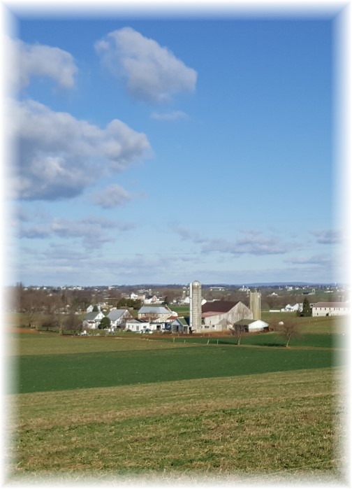 Lancaster County Amish farm