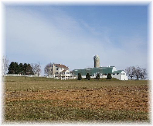 Amish farm near White Horse PA 3/3/16 (Click to enlarge)