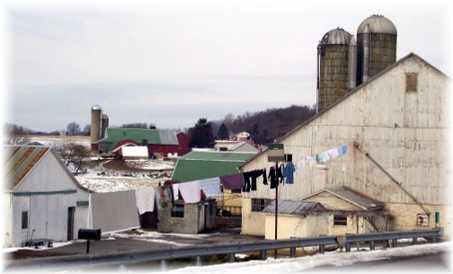 Amish farm in southern Lancaster County