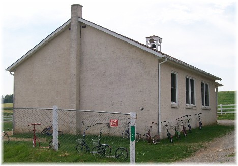 Amish one room schoolhouse
