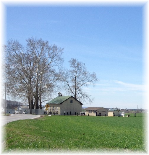 Amish school recess 4/16/15