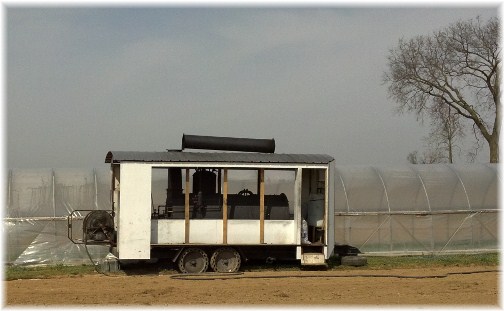 Amish steam engine
