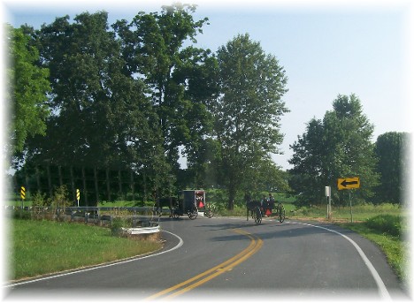 Amish church traffic 6/20/10