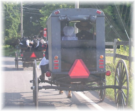 Amish church traffic 6/20/10