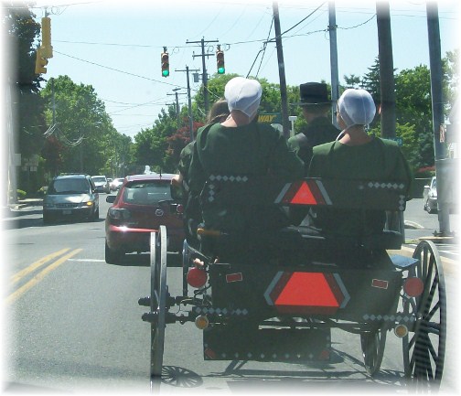 Amish Sunday traffic 5/20/12