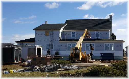 Amish home near White Horse, PA rebuilt ground up less than a week following tornado 3/2/16