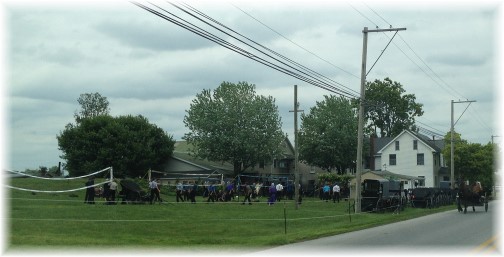 Amish youth gathering 6/7/15 (Click to enlarge)