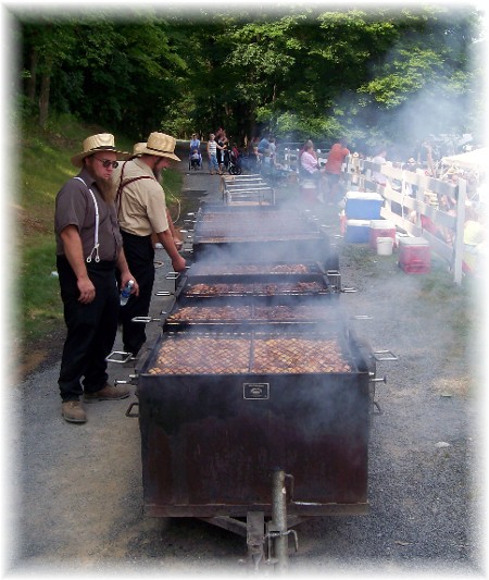 Chicken bbq in Perry County PA