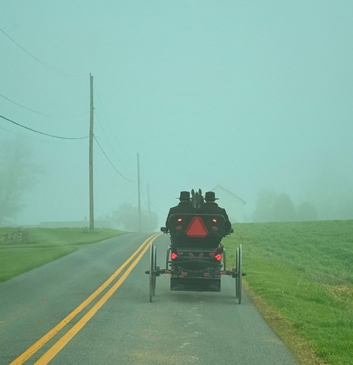 Easter church traffic