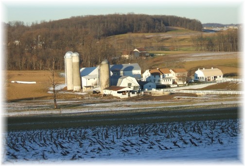 Lancaster County, PA Amish farm (Photo by Frank G. Heron)