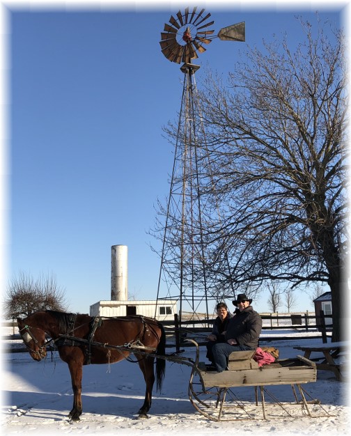 Old Windmill Farm sleigh ride 1/18/18