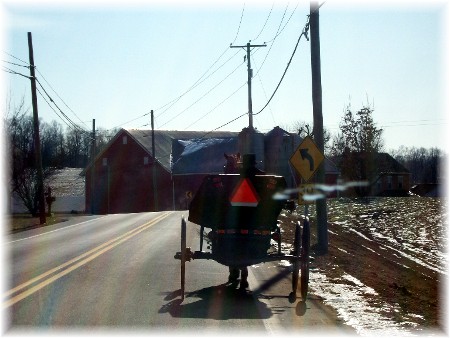 Open buggie on Colebrook Road 1-10-10