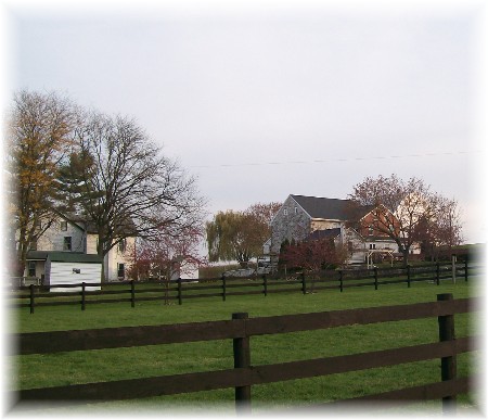 Photo of Wenger Mennonite farm