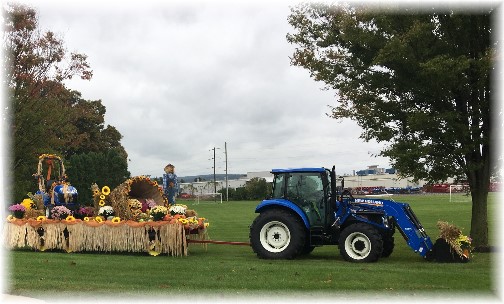 Display at New Holland Farm Equipment 10/12/17 (Click to enlarge)
