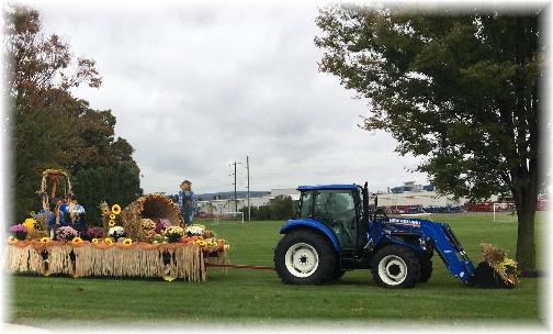 Display at New Holland Farm Equipment 10/12/17 (Click to enlarge)