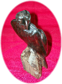 Carved eagle (Ironwood)