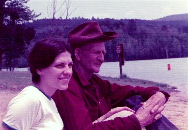 Photo of Brooksyne with her grandpa