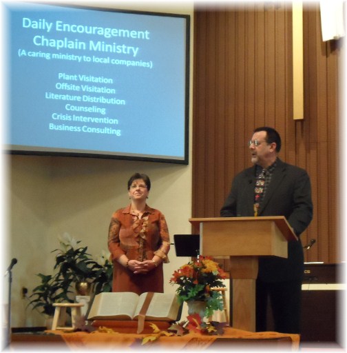 Chaplaincy presentation 11/18/12