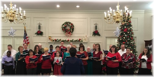 Christmas choir 2015