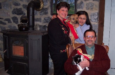 Weber family Christmas photo