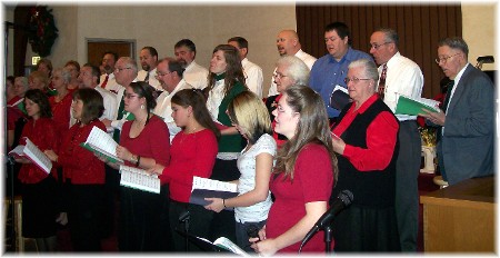 2009 Christmas Choir at Mount Pleasant