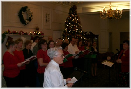 2009 Christmas Choir at Longwood Manor