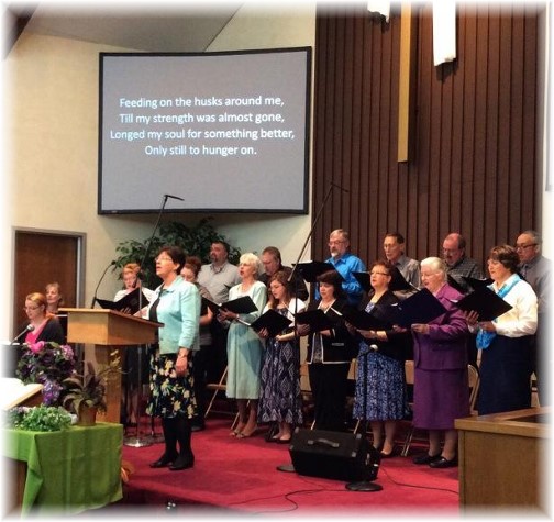 Mount Pleasant choir 3/30/14