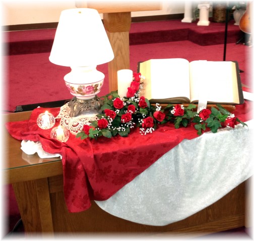 Church Communion Table 2/16/14