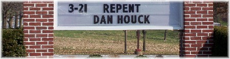 "Repent" church sign