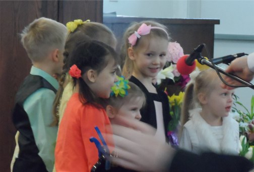 Russian church children singing 3/31/13