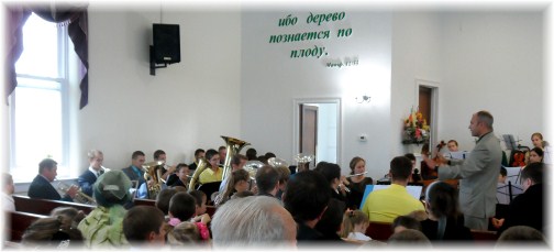 Russian church service