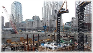 Foundation construction World Trade Center