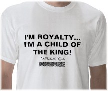I'm a child of the King t-shirt