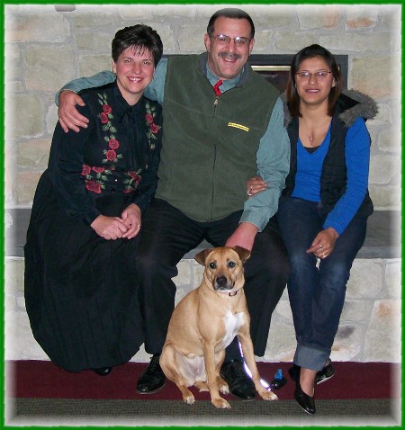 2008 Weber family Christmas photo