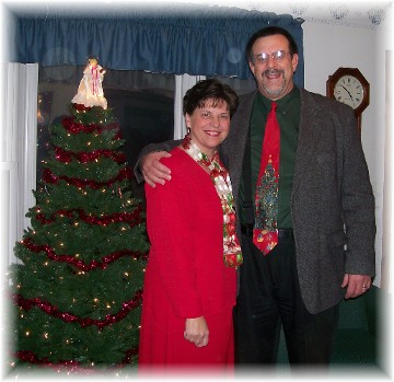 Stephen & Brooksyne Weber 2010 Christmas photo