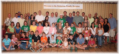Steincross family photo, 2011 reunion in Gatlinburg, TN