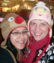 Mother/daughter Christmas shopping 2011