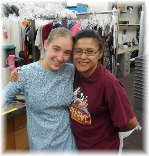 Ester & Deanna at Mount Joy Thrift Shop 7/2/13