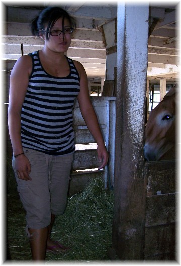 Ester feeding mules
