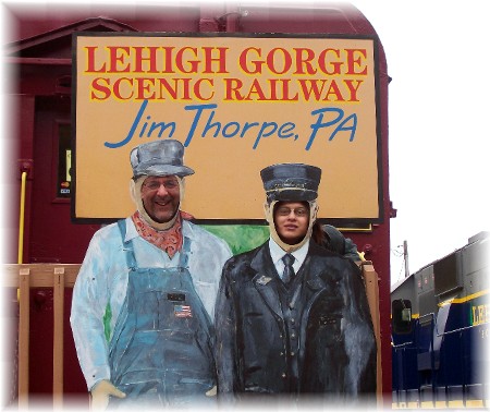 Ester & Stephen at Lehigh Railway