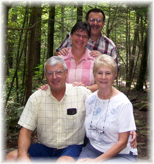 Richard and Pat Mayberry in Great Smokies  8/5/11
