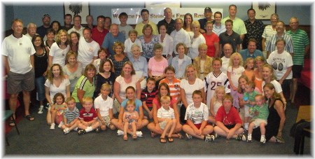Steincross family at 2009 reunion