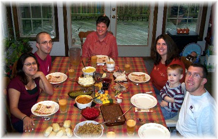 2009 Weber Thanksgiving Meal