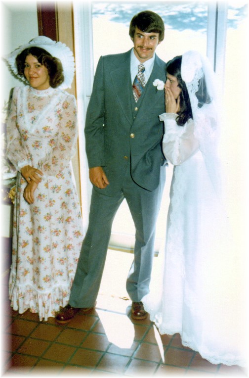 Our wedding 5/8/76